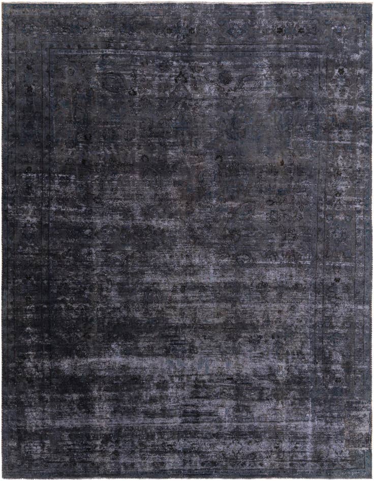 Detail image of 9' 8 x 12' 3 Hand Knotted Ultra Vintage Persian Wool Rug