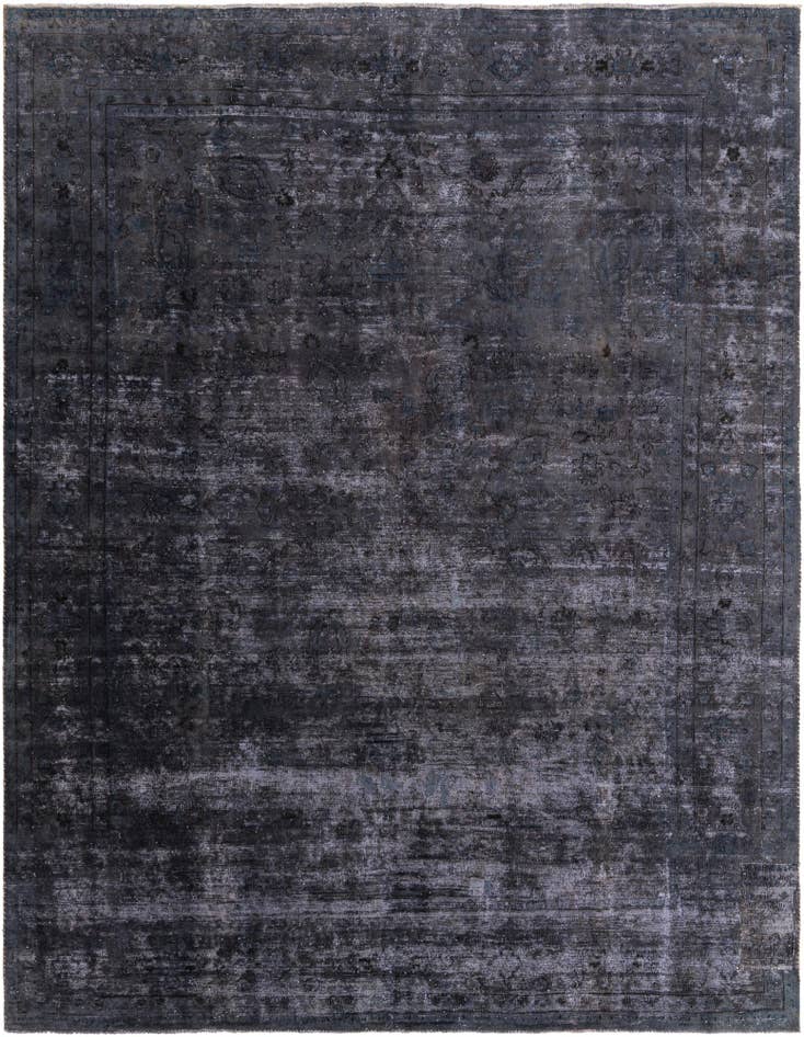 Detail image of 9' 8 x 12' 3 Hand Knotted Ultra Vintage Persian Wool Rug