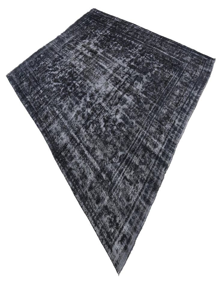 Detail image of 9' 3 x 12'  Hand Knotted Ultra Vintage Persian Wool Rug