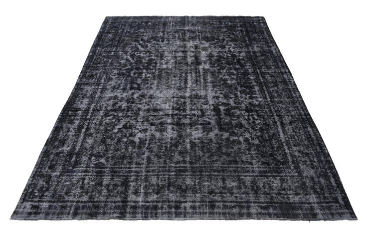 Detail image of 9' 3 x 12' Hand Knotted Ultra Vintage Persian Wool Rug