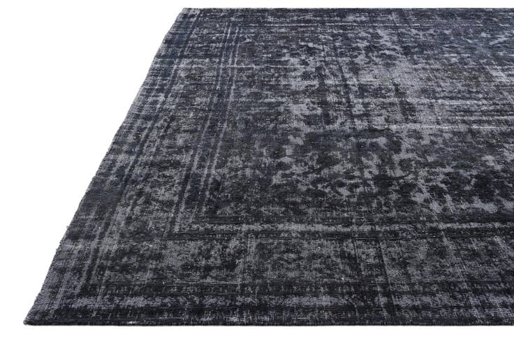 Detail image of 9' 3 x 12' Hand Knotted Ultra Vintage Persian Wool Rug