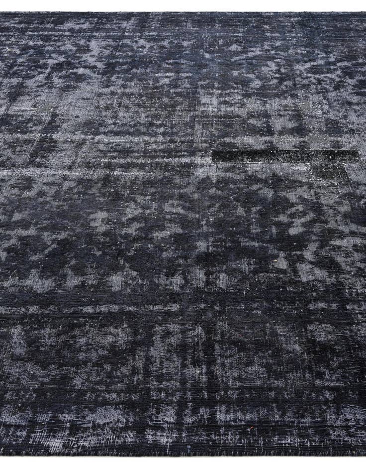 Detail image of 9' 3 x 12'  Hand Knotted Ultra Vintage Persian Wool Rug