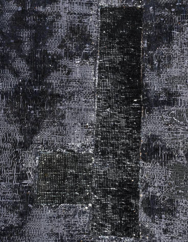 Detail image of 9' 3 x 12'  Hand Knotted Ultra Vintage Persian Wool Rug