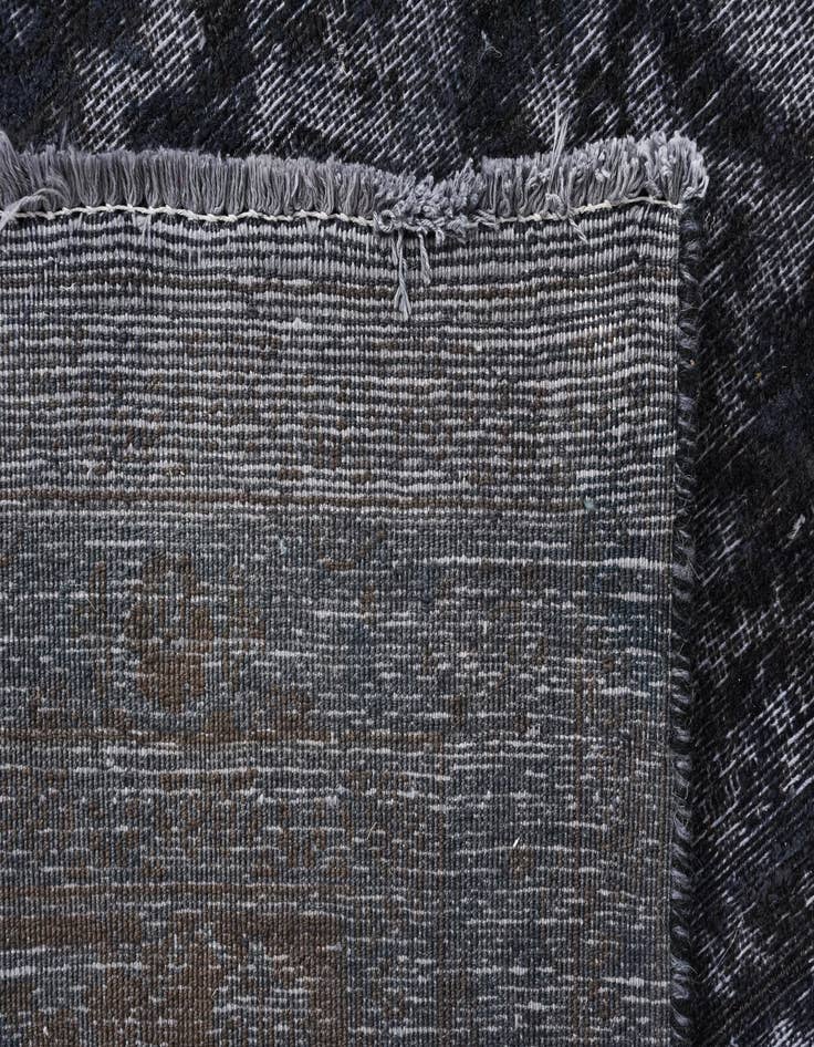 Detail image of 9' 3 x 12'  Hand Knotted Ultra Vintage Persian Wool Rug