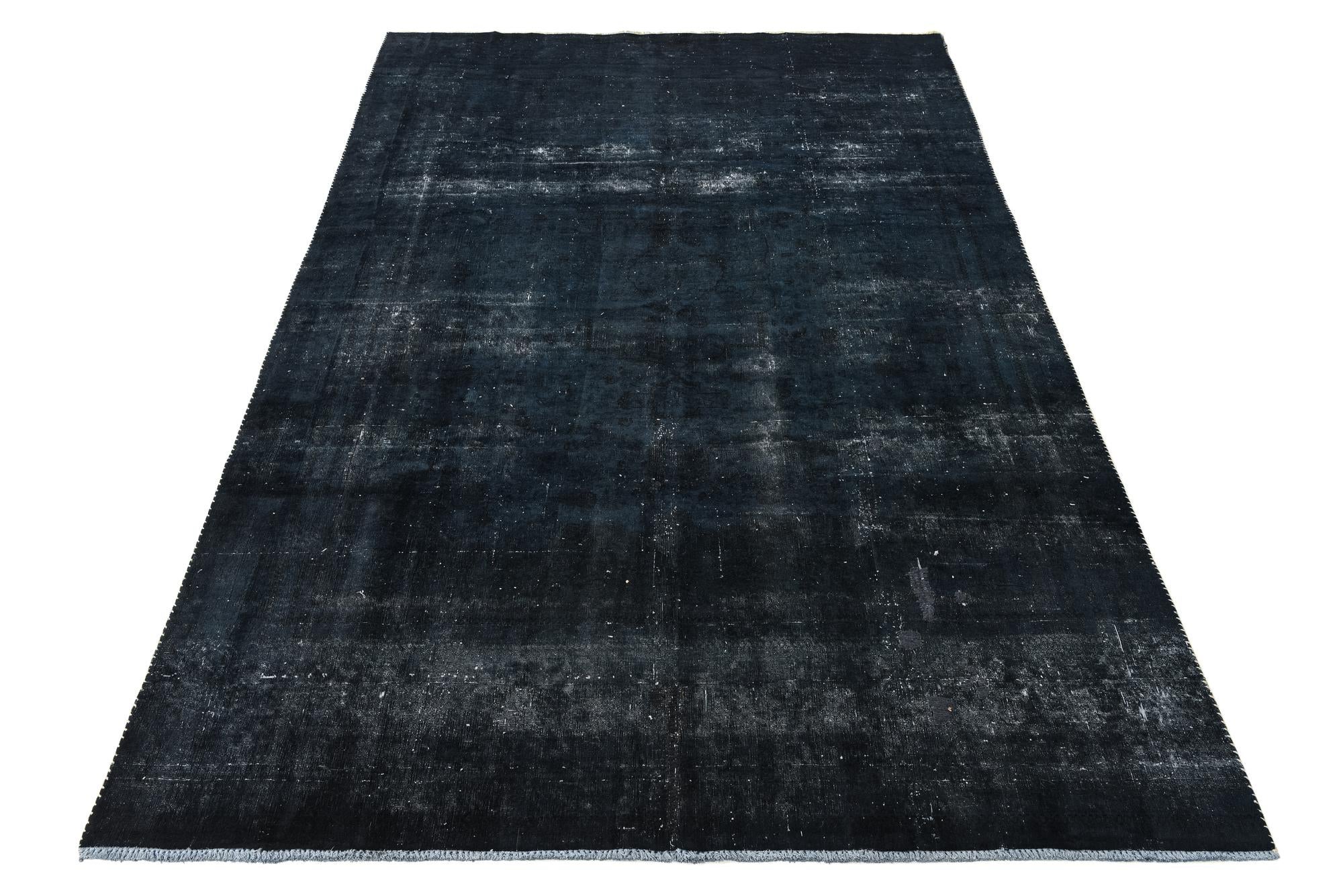 8' 2 x 12' 3 Hand Knotted Ultra Vintage Persian Wool Rug