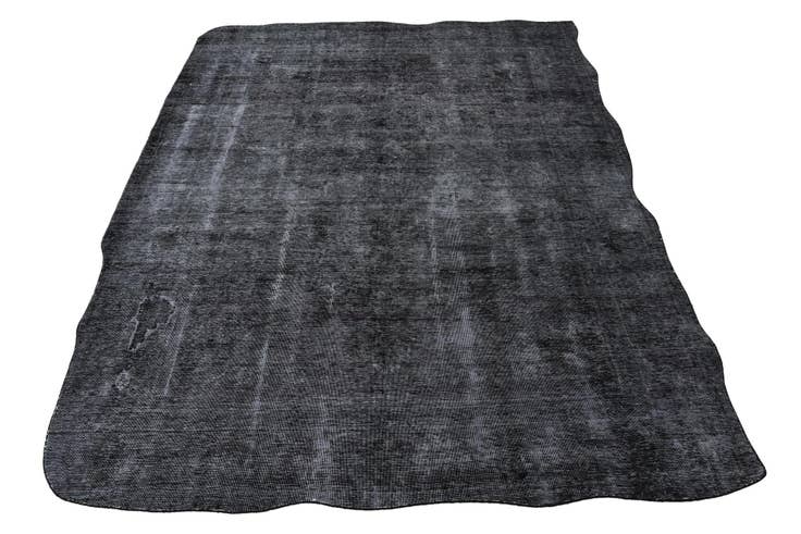 Detail image of 8' 2 x 11' Hand Knotted Ultra Vintage Persian Wool Rug