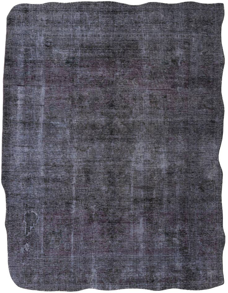 Detail image of 8' 2 x 11' Hand Knotted Ultra Vintage Persian Wool Rug