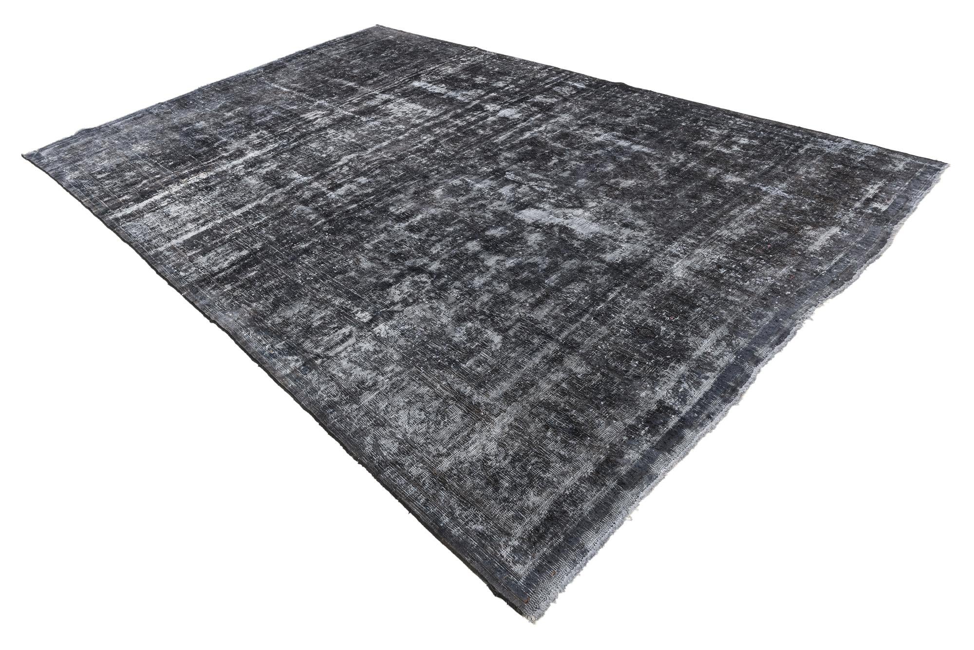 8' 4 x 13' 1 Hand Knotted Ultra Vintage Persian Wool Rug