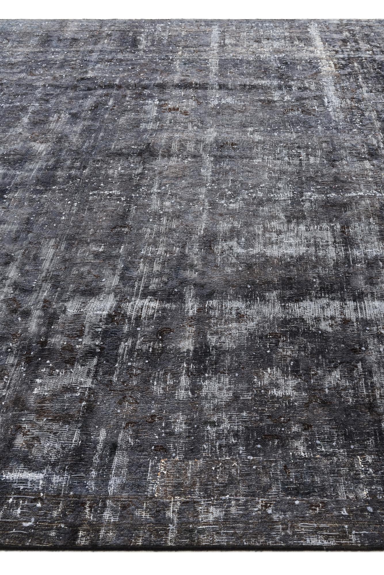 8' 4 x 13' 1 Hand Knotted Ultra Vintage Persian Wool Rug