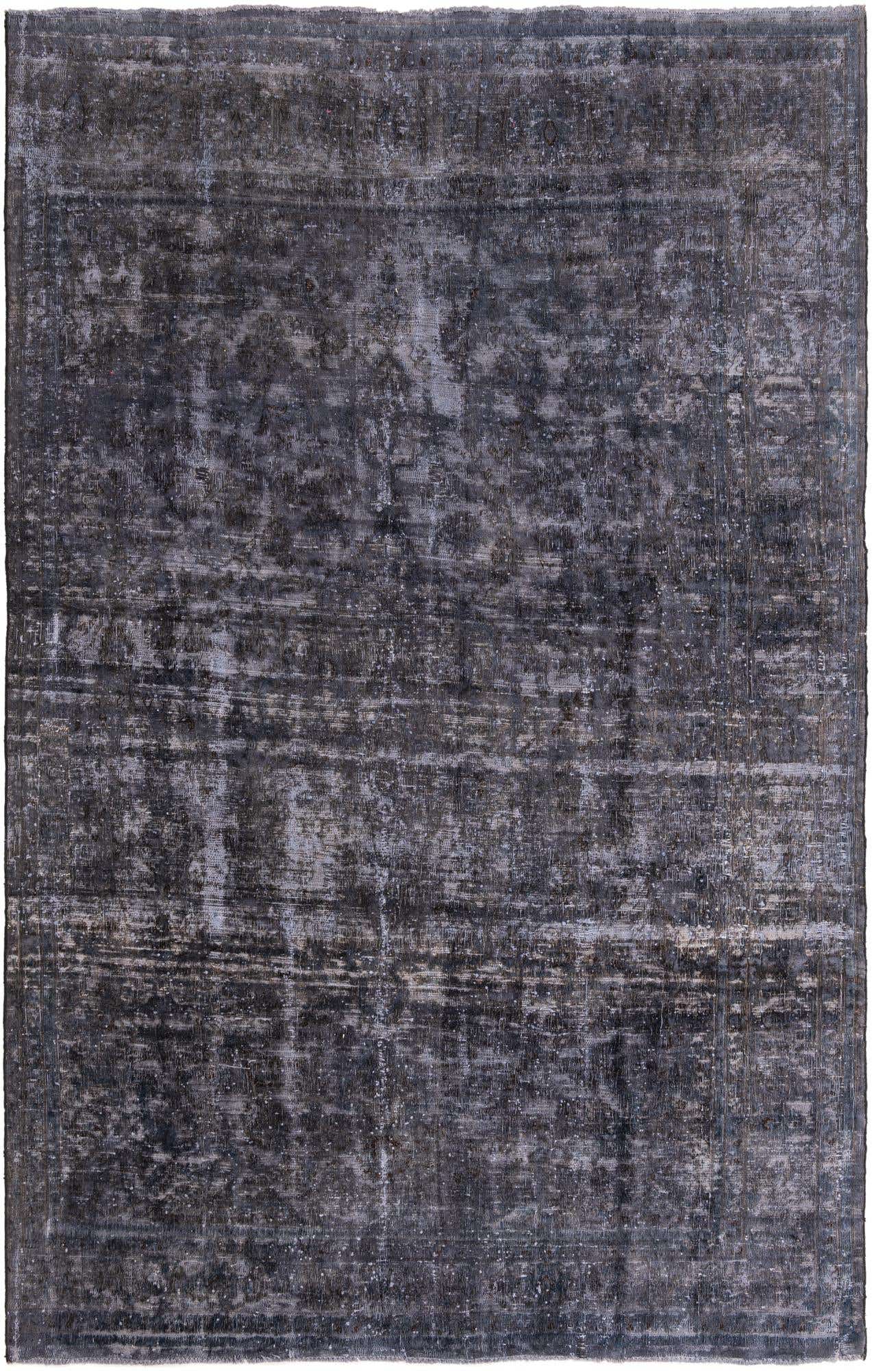 8' 4 x 13' 1 Hand Knotted Ultra Vintage Persian Wool Rug