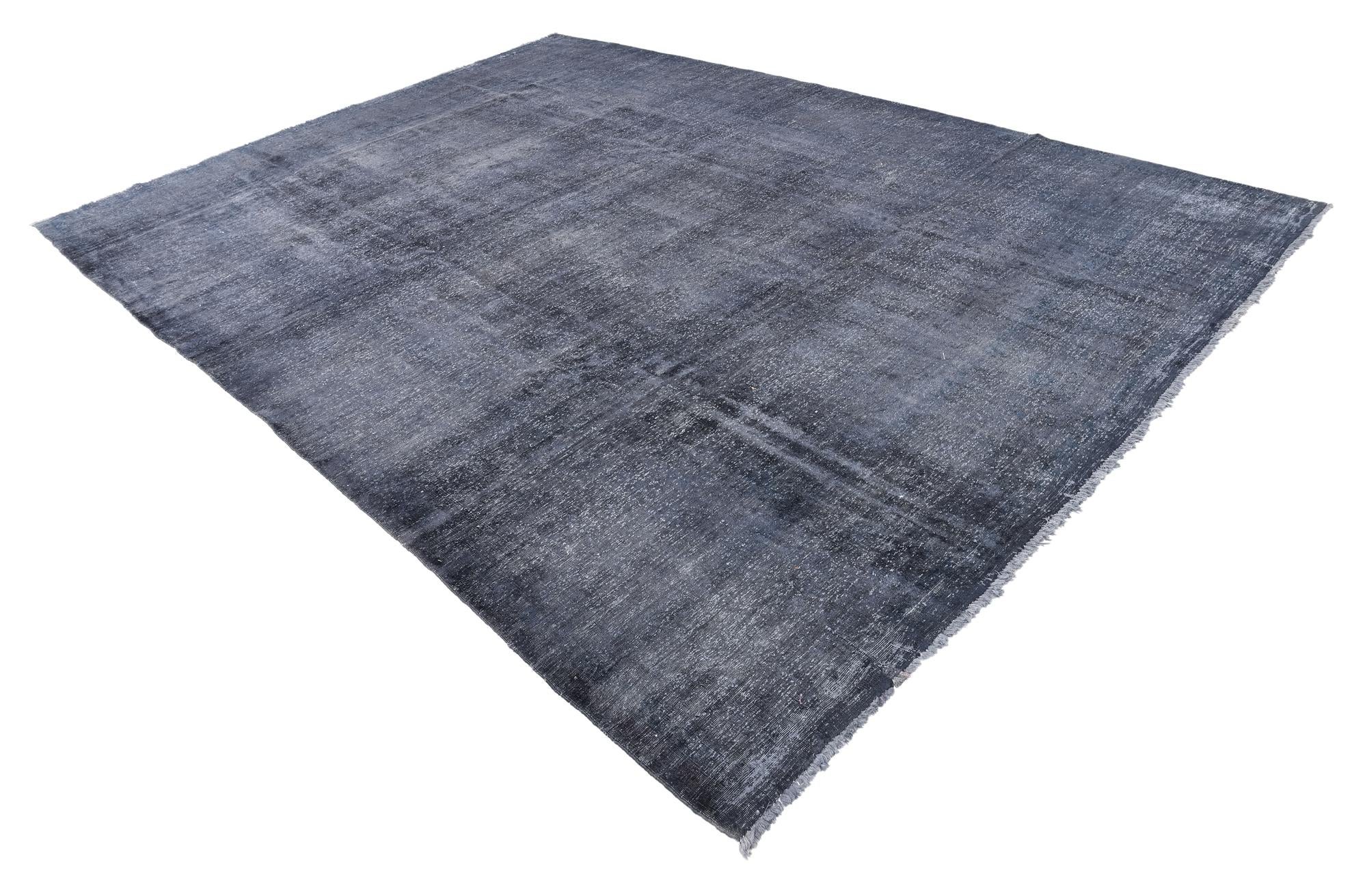9' 10 x 13' 5 Hand Knotted Ultra Vintage Persian Wool Rug