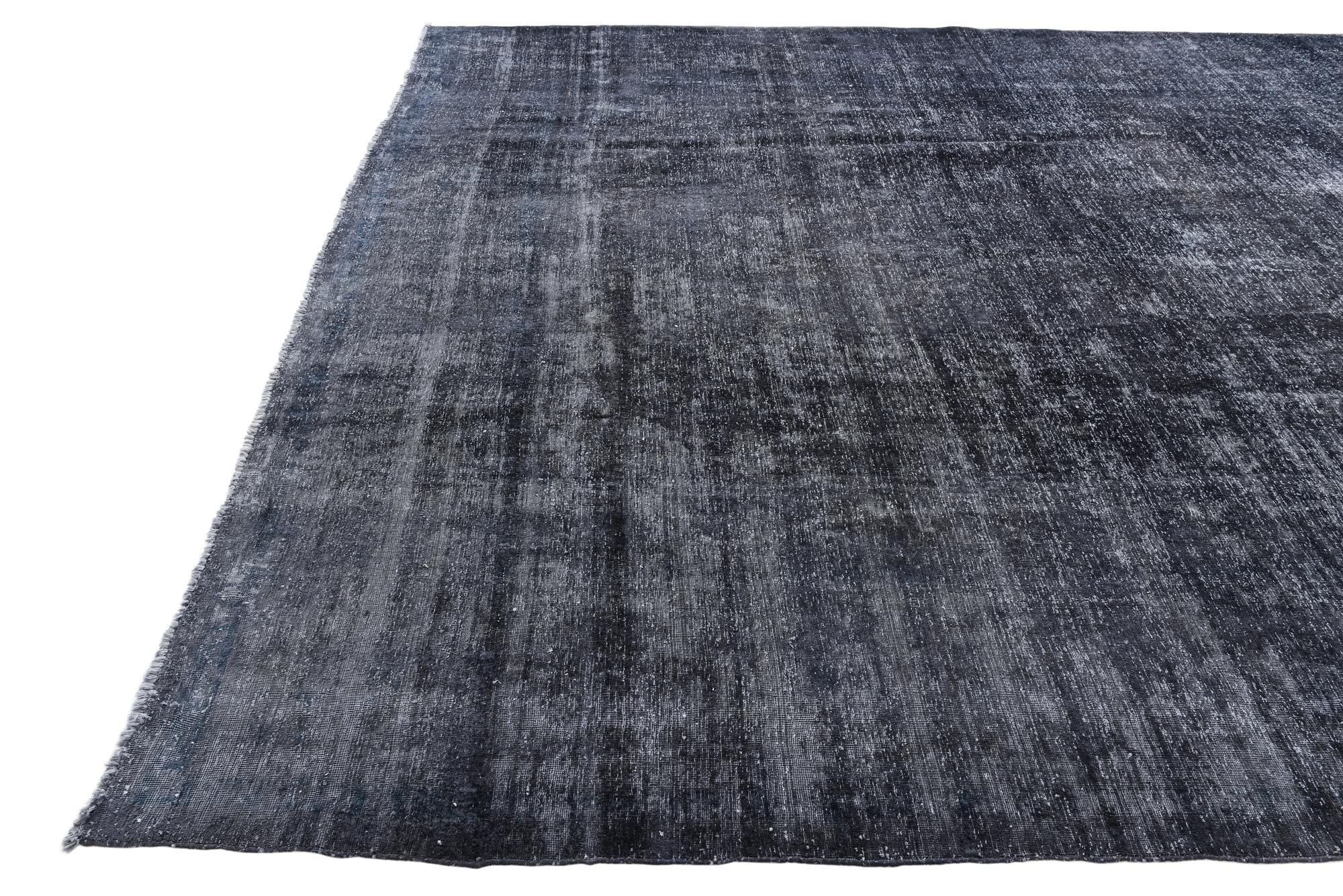 9' 10 x 13' 5 Hand Knotted Ultra Vintage Persian Wool Rug