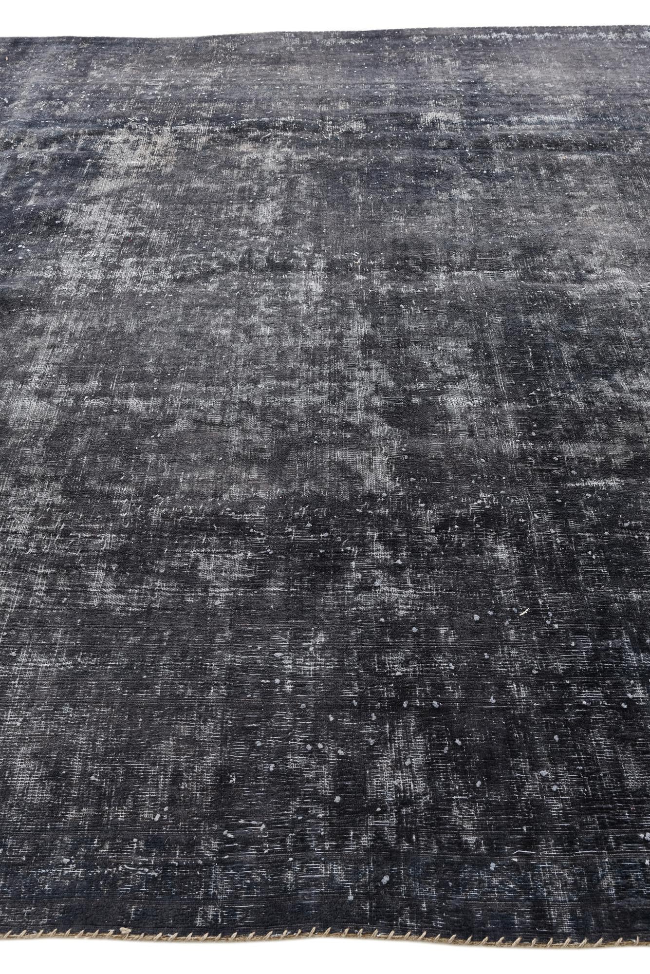 9' 3 x 12' 1 Hand Knotted Ultra Vintage Persian Wool Rug