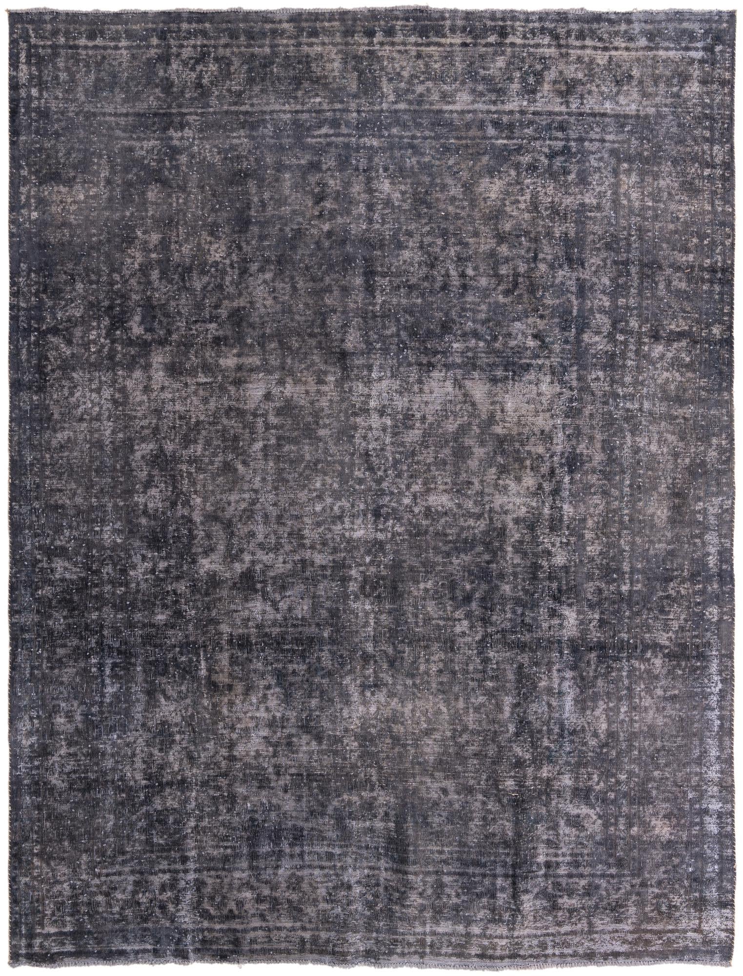 9' 3 x 12' 1 Hand Knotted Ultra Vintage Persian Wool Rug