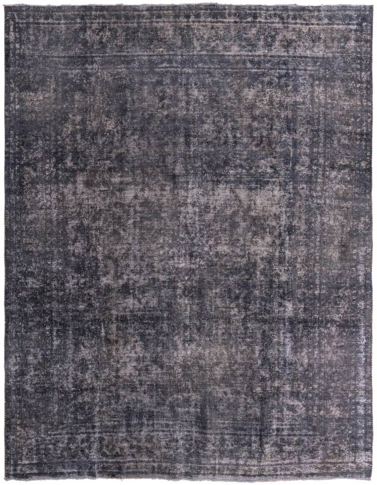 Detail image of 9' 3 x 12' 1 Hand Knotted Ultra Vintage Persian Wool Rug