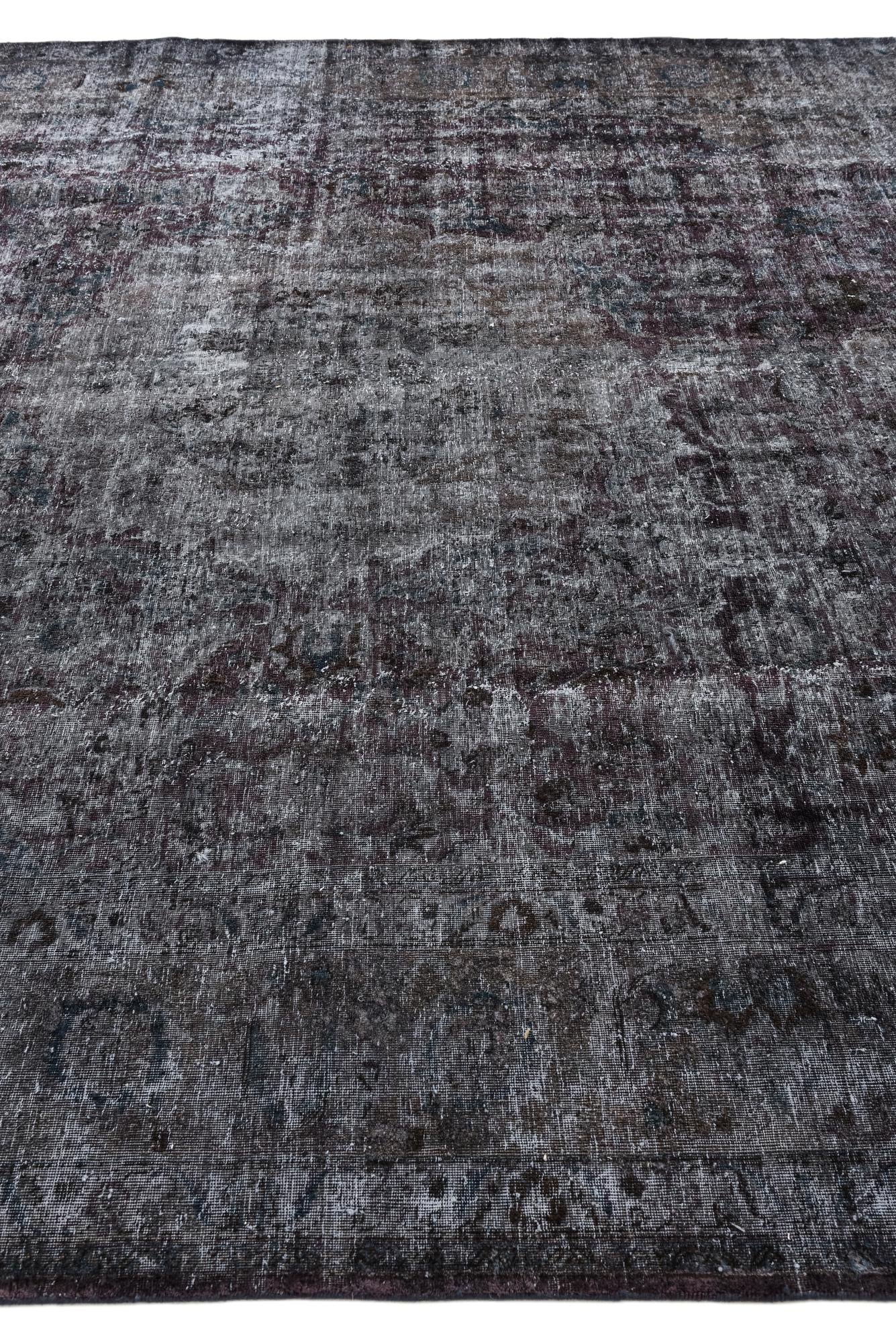9' 10 x 12' 8 Hand Knotted Ultra Vintage Persian Wool Rug