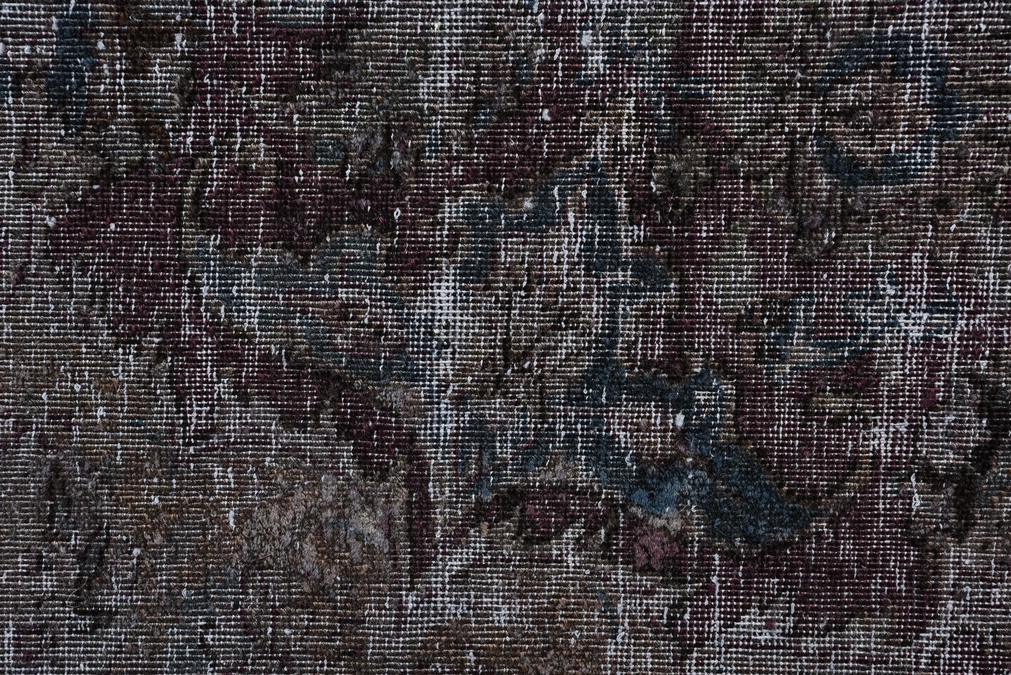 9' 10 x 12' 8 Hand Knotted Ultra Vintage Persian Wool Rug