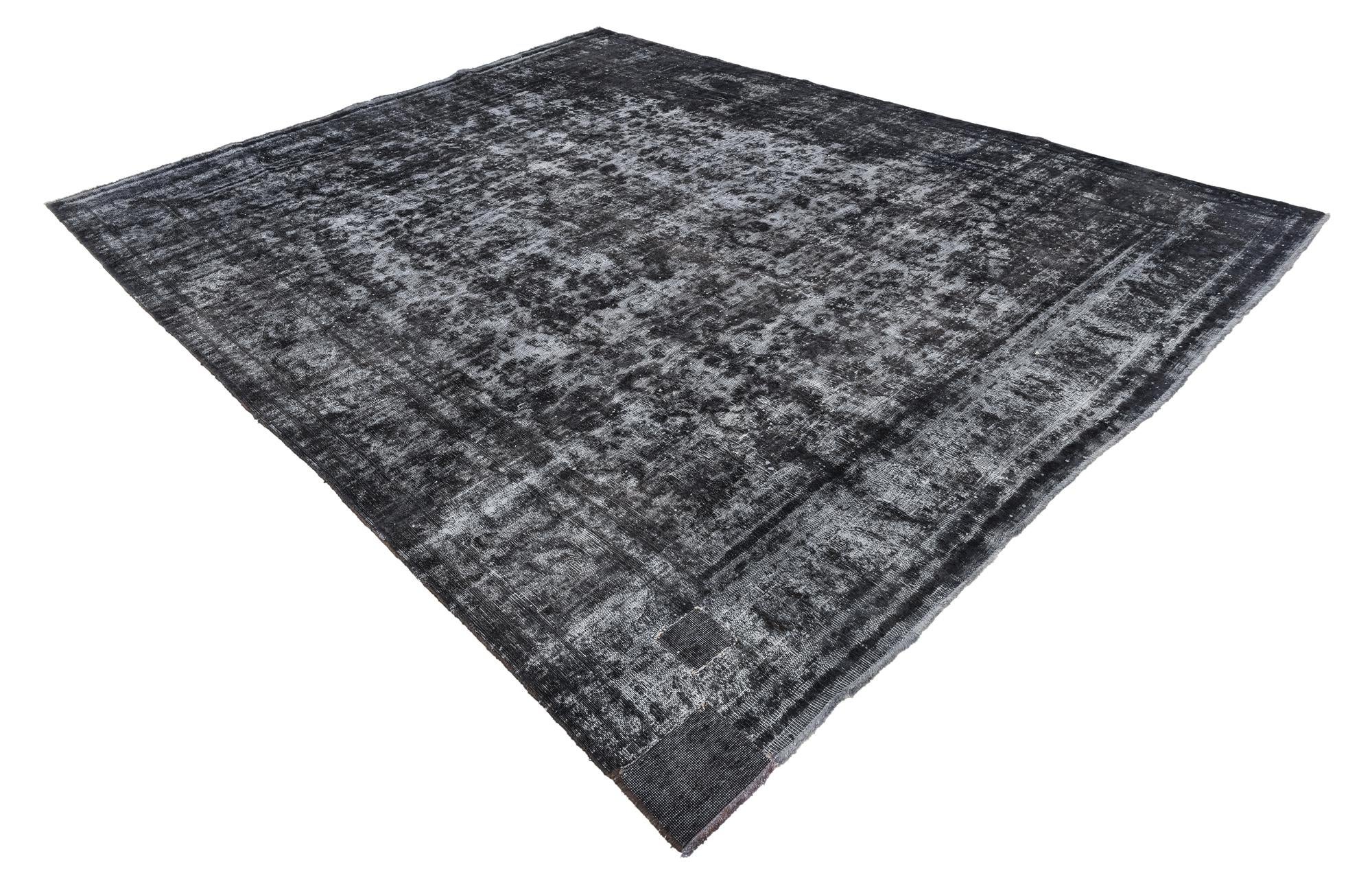 9' 9 x 12' 5 Hand Knotted Ultra Vintage Persian Wool Rug
