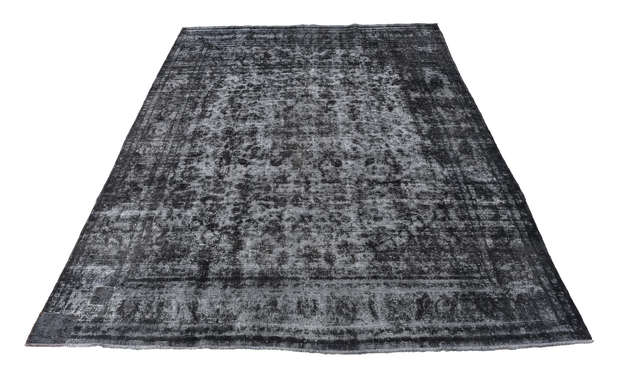 9' 9 x 12' 5 Hand Knotted Ultra Vintage Persian Wool Rug