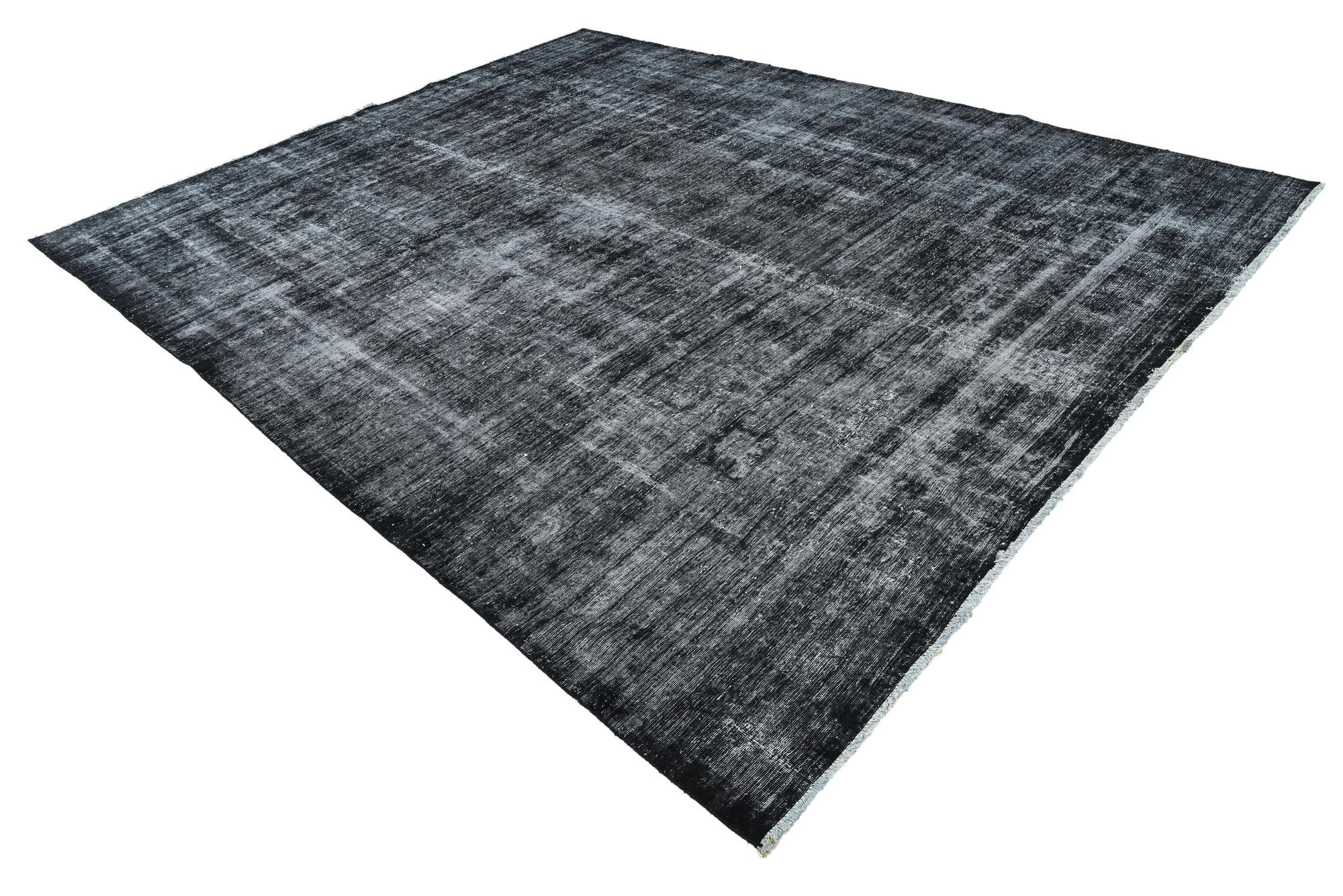 9' 8 x 12' 4 Hand Knotted Ultra Vintage Persian Wool Rug