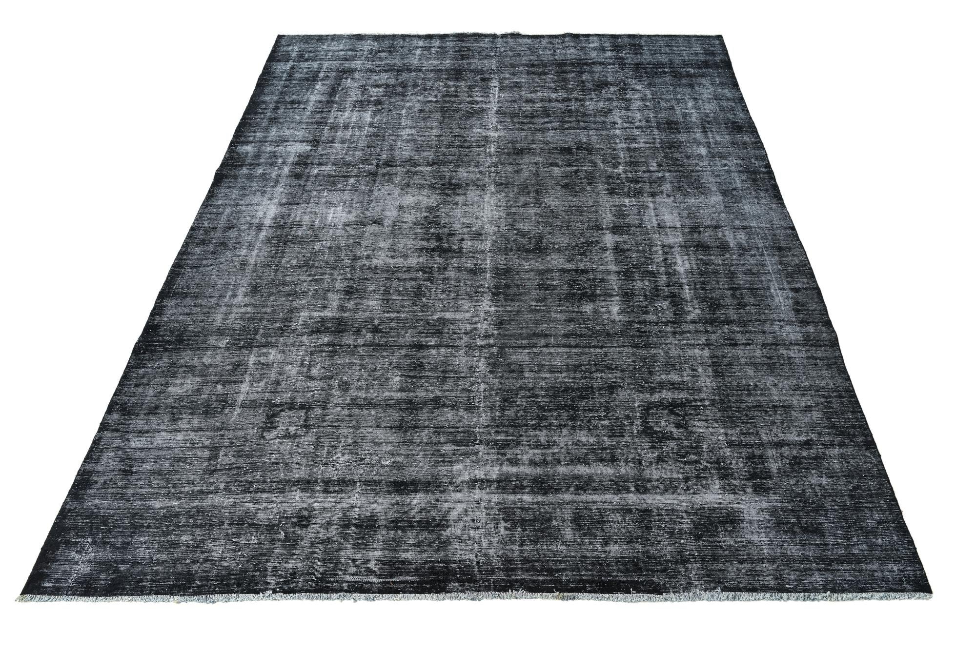 9' 8 x 12' 4 Hand Knotted Ultra Vintage Persian Wool Rug