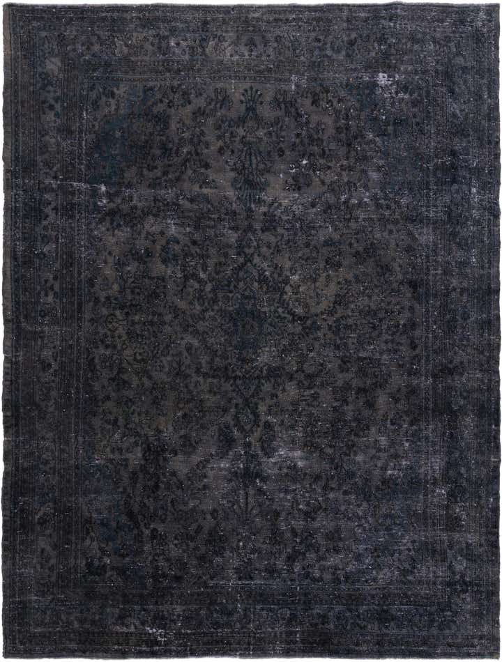 10' 4 x 14' Hand Knotted Ultra Vintage Persian Wool Rug