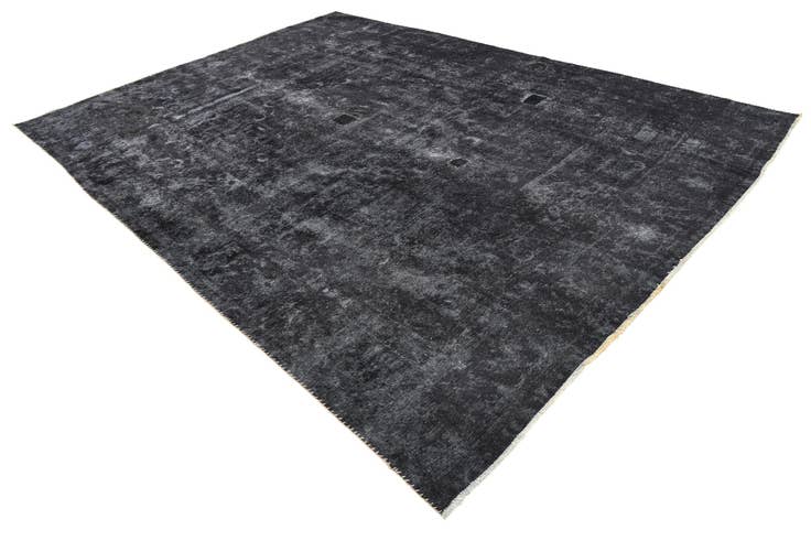 Detail image of 9' 3 x 12' 8 Hand Knotted Ultra Vintage Persian Wool Rug