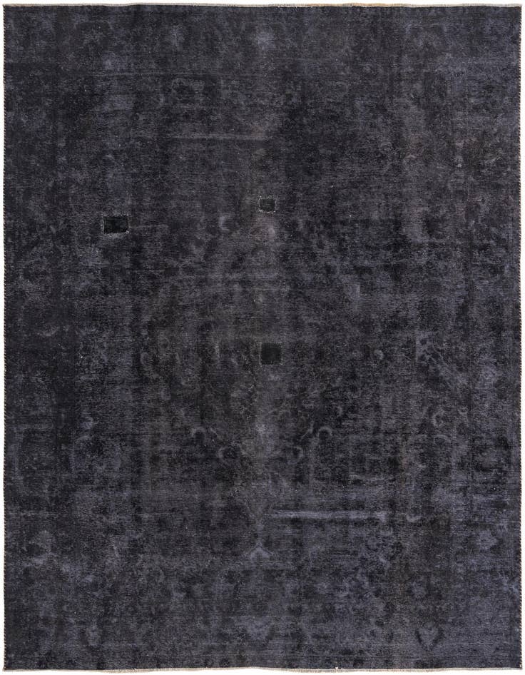 Detail image of 9' 3 x 12' 8 Hand Knotted Ultra Vintage Persian Wool Rug