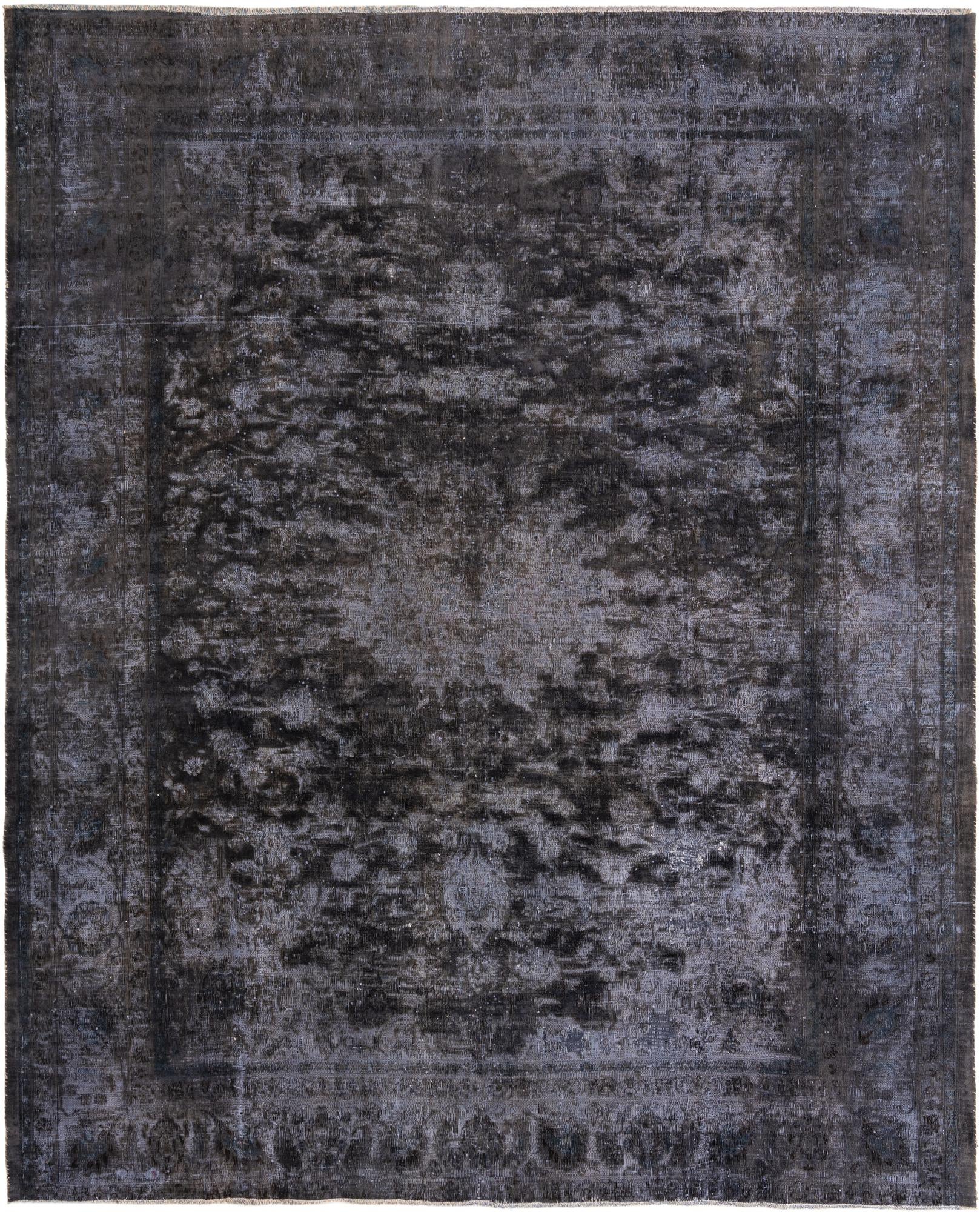 9' 5 x 11' 9 Hand Knotted Ultra Vintage Persian Wool Rug