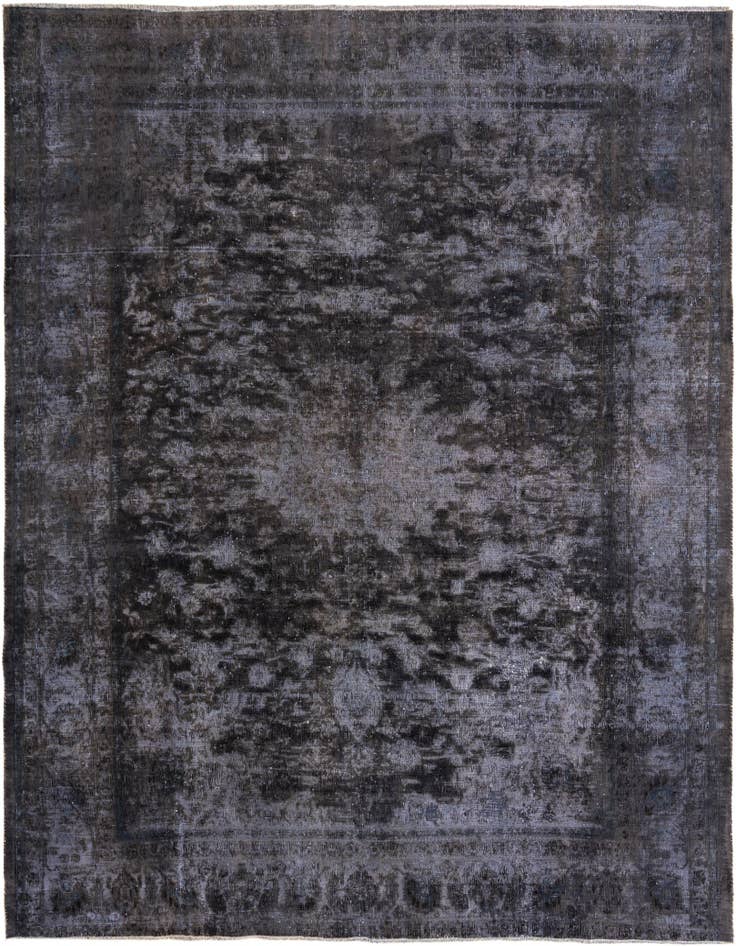 Detail image of 9' 5 x 11' 9 Hand Knotted Ultra Vintage Persian Wool Rug