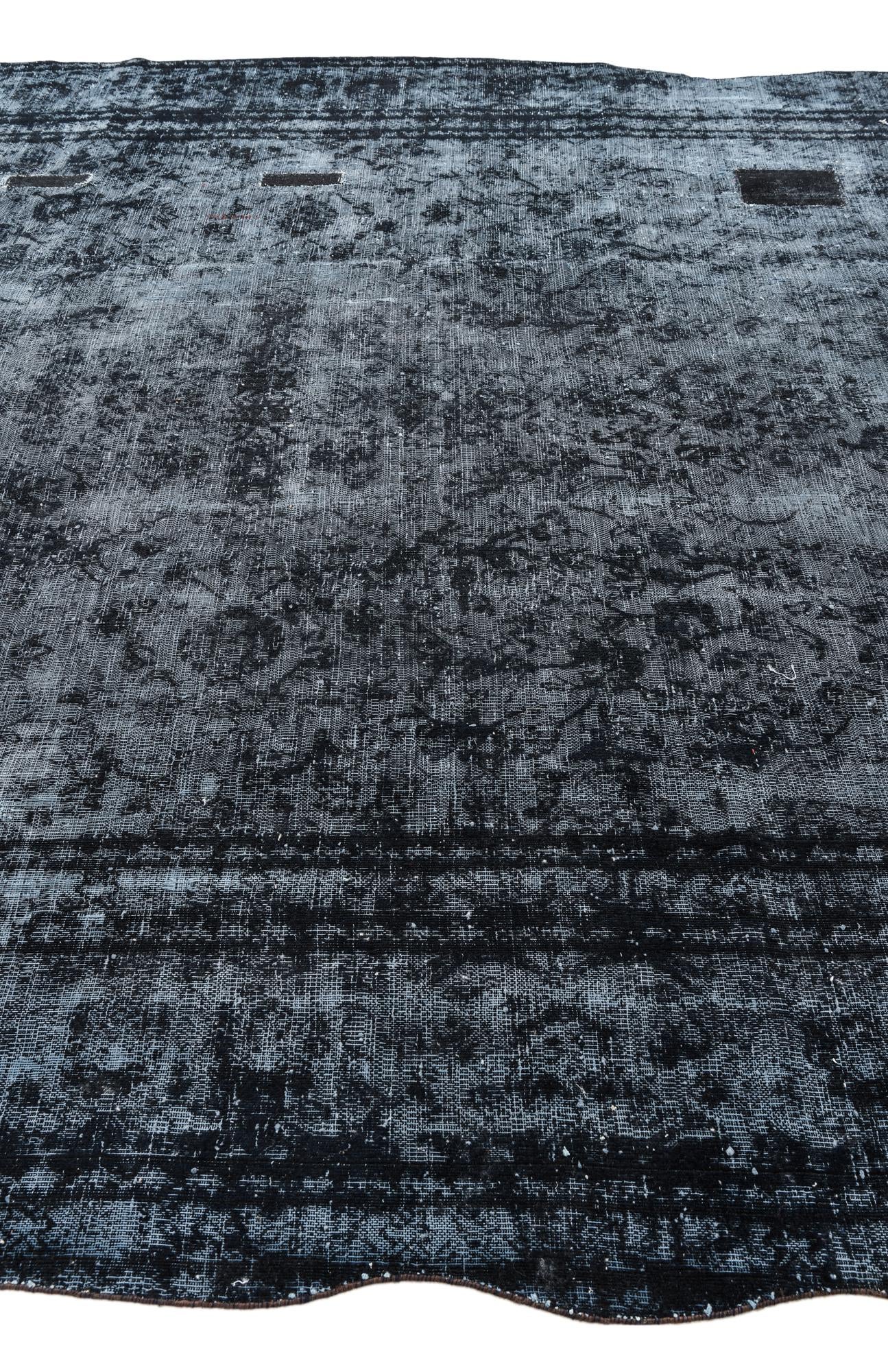 9' x 10' 7 Hand Knotted Ultra Vintage Persian Wool Rug