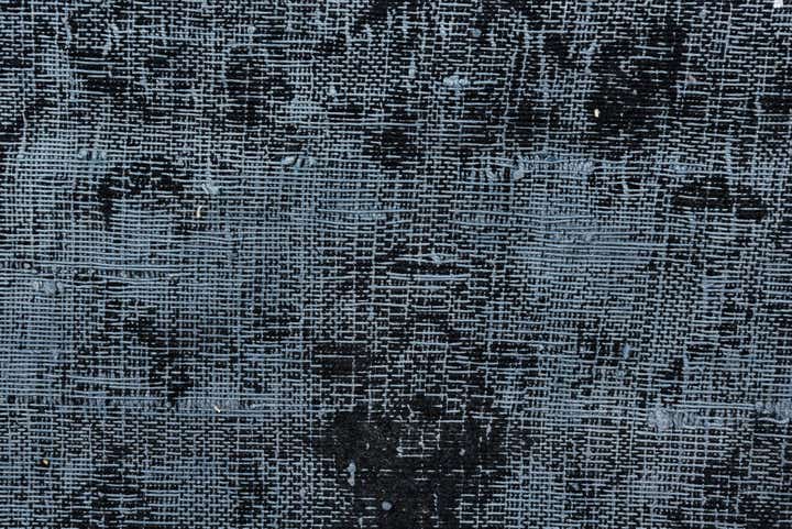 9' x 10' 7 Hand Knotted Ultra Vintage Persian Wool Rug