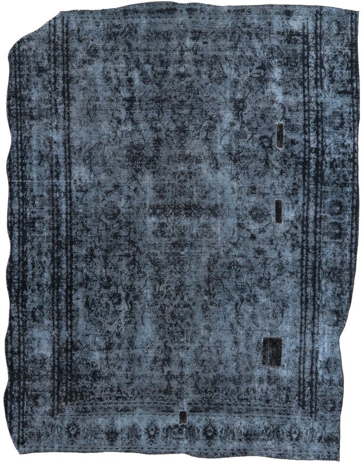  9' x 10' 7  Hand Knotted Ultra Vintage Persian W...