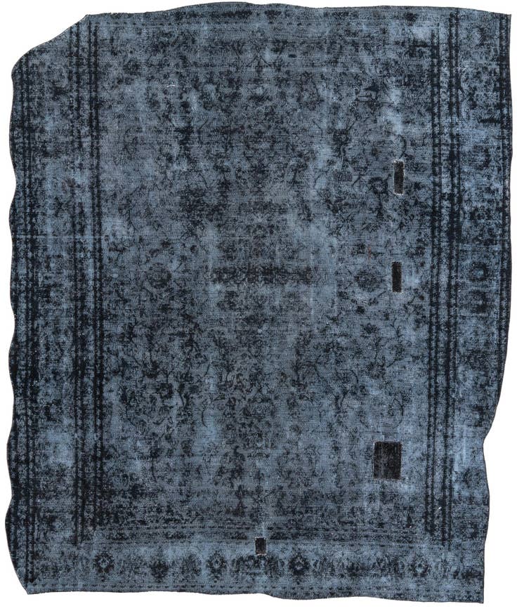 Detail image of 9' x 10' 7 Hand Knotted Ultra Vintage Persian Wool Rug