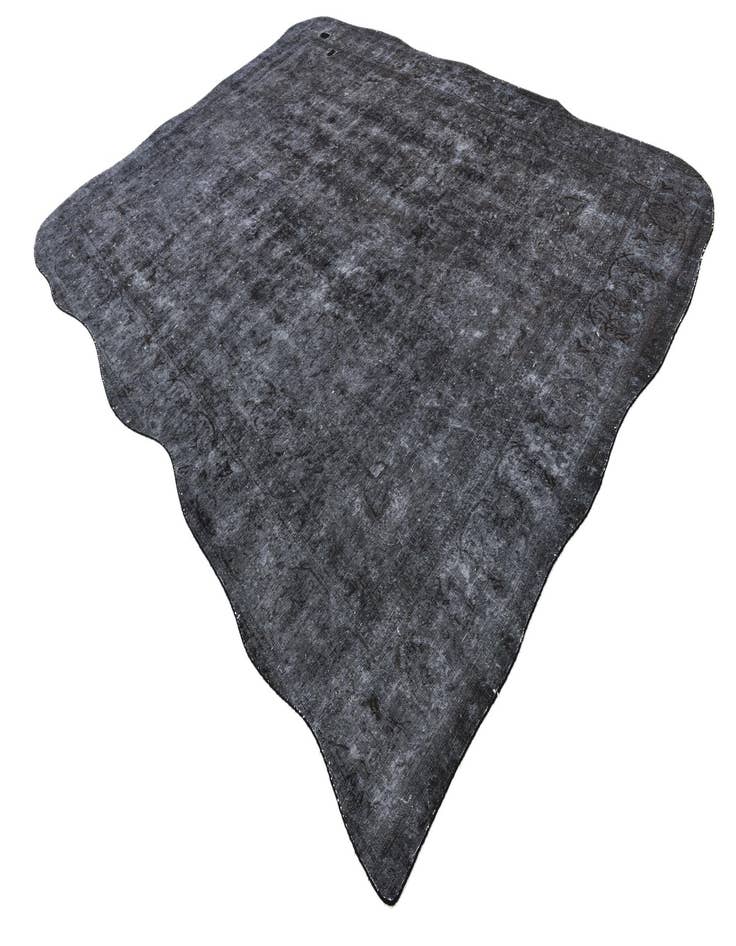 Detail image of 9' 3 x 11' 9  Hand Knotted Ultra Vintage Persian Wool Rug