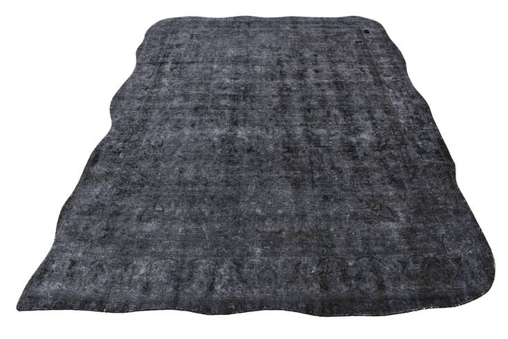 Detail image of 9' 3 x 11' 9 Hand Knotted Ultra Vintage Persian Wool Rug