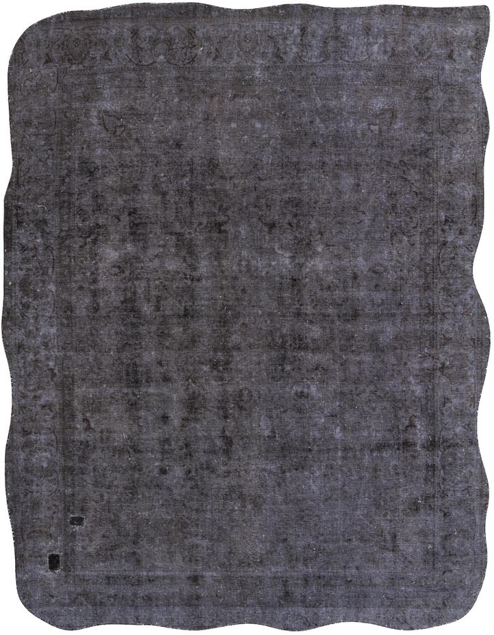  9' 3 x 11' 9  Hand Knotted Ultra Vintage Persian W...