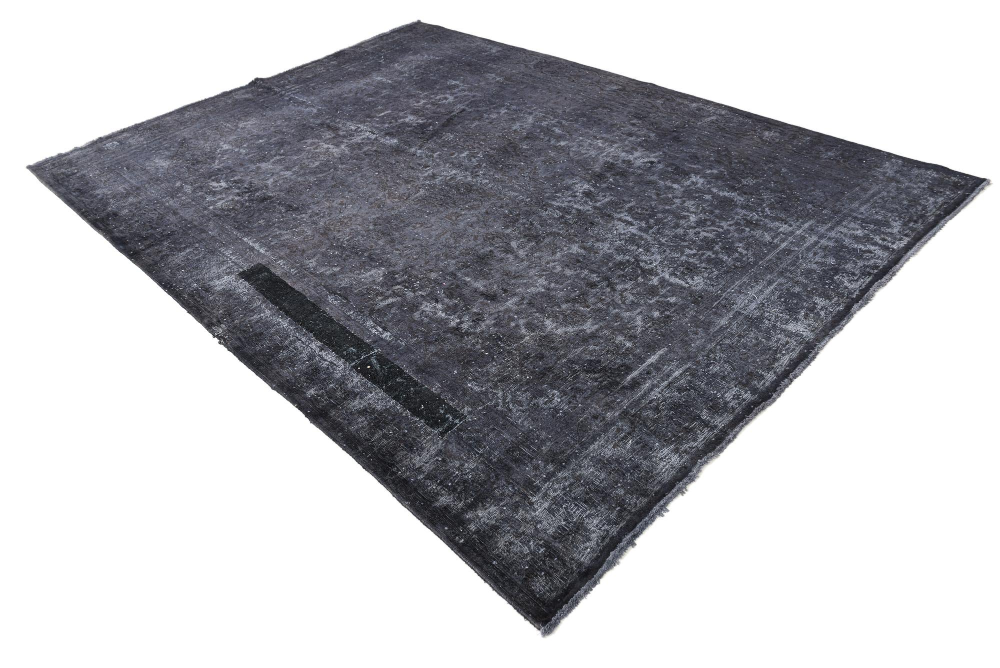 8' 7 x 12' 1 Hand Knotted Ultra Vintage Persian Wool Rug