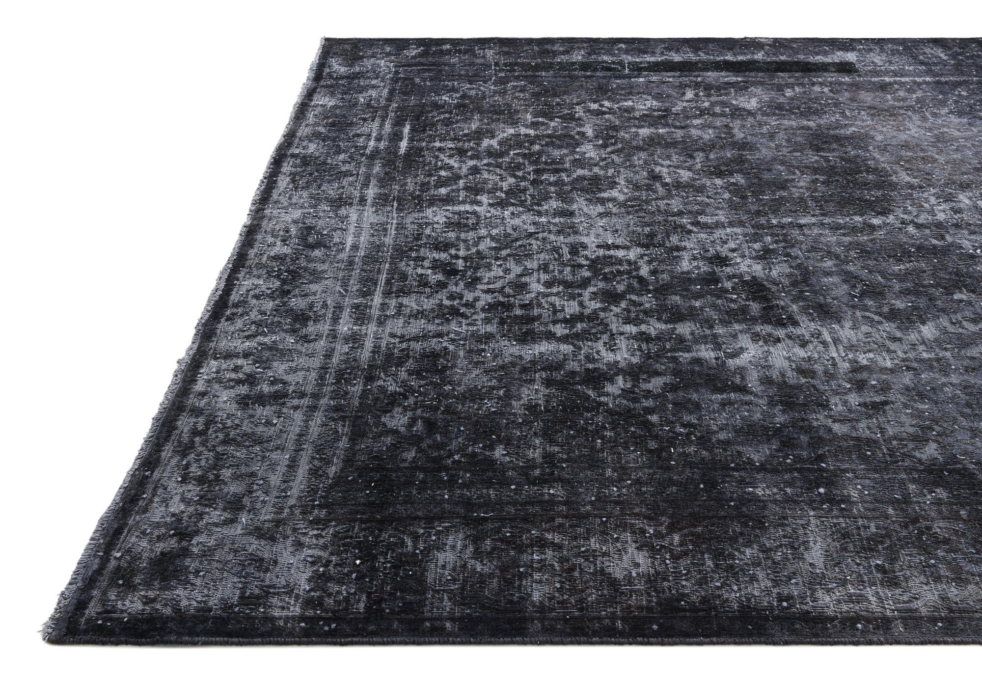 8' 7 x 12' 1 Hand Knotted Ultra Vintage Persian Wool Rug