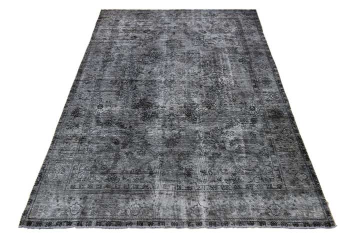 7' 10 x 11' 5 Hand Knotted Ultra Vintage Persian Wool Rug