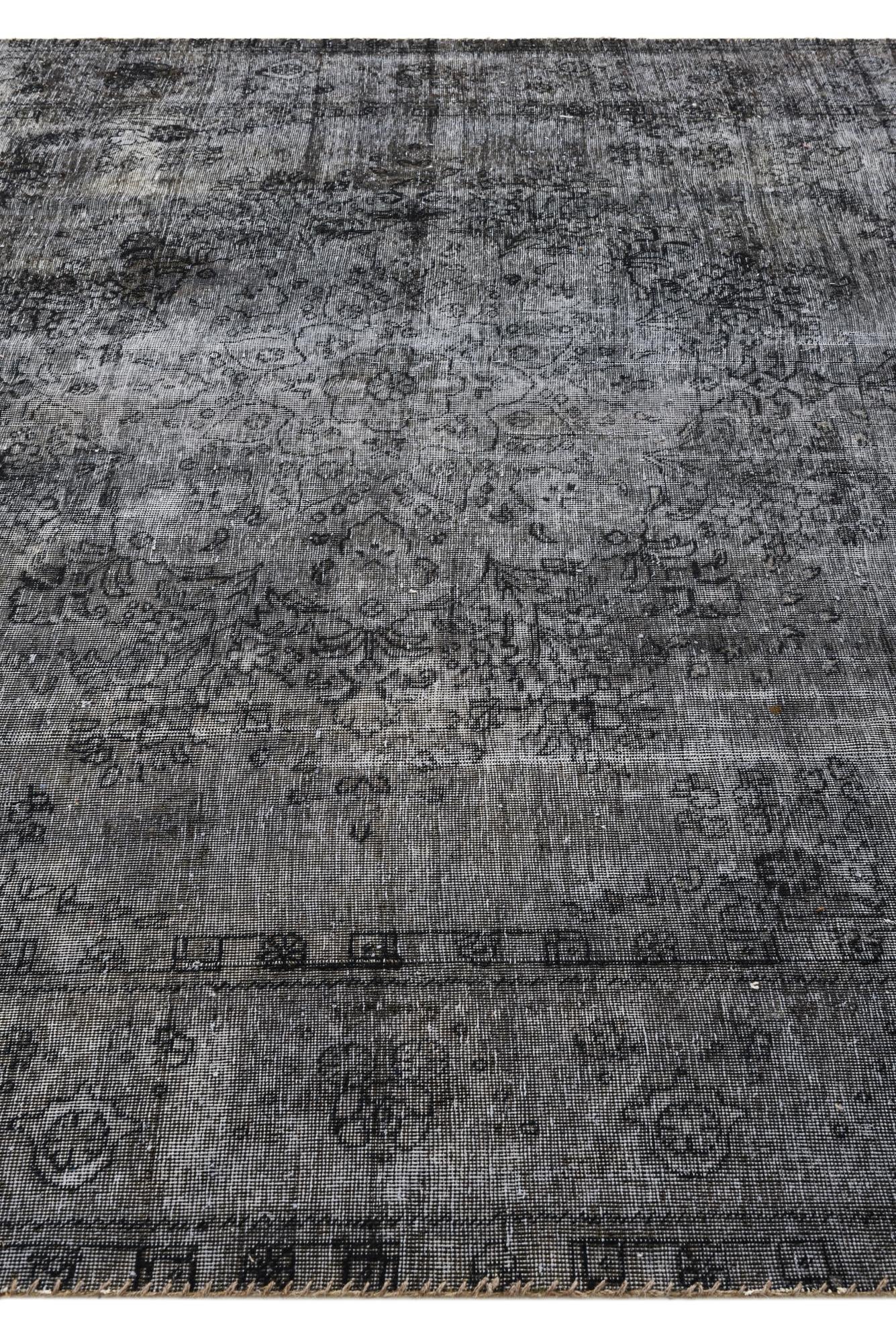 7' 10 x 11' 5 Hand Knotted Ultra Vintage Persian Wool Rug