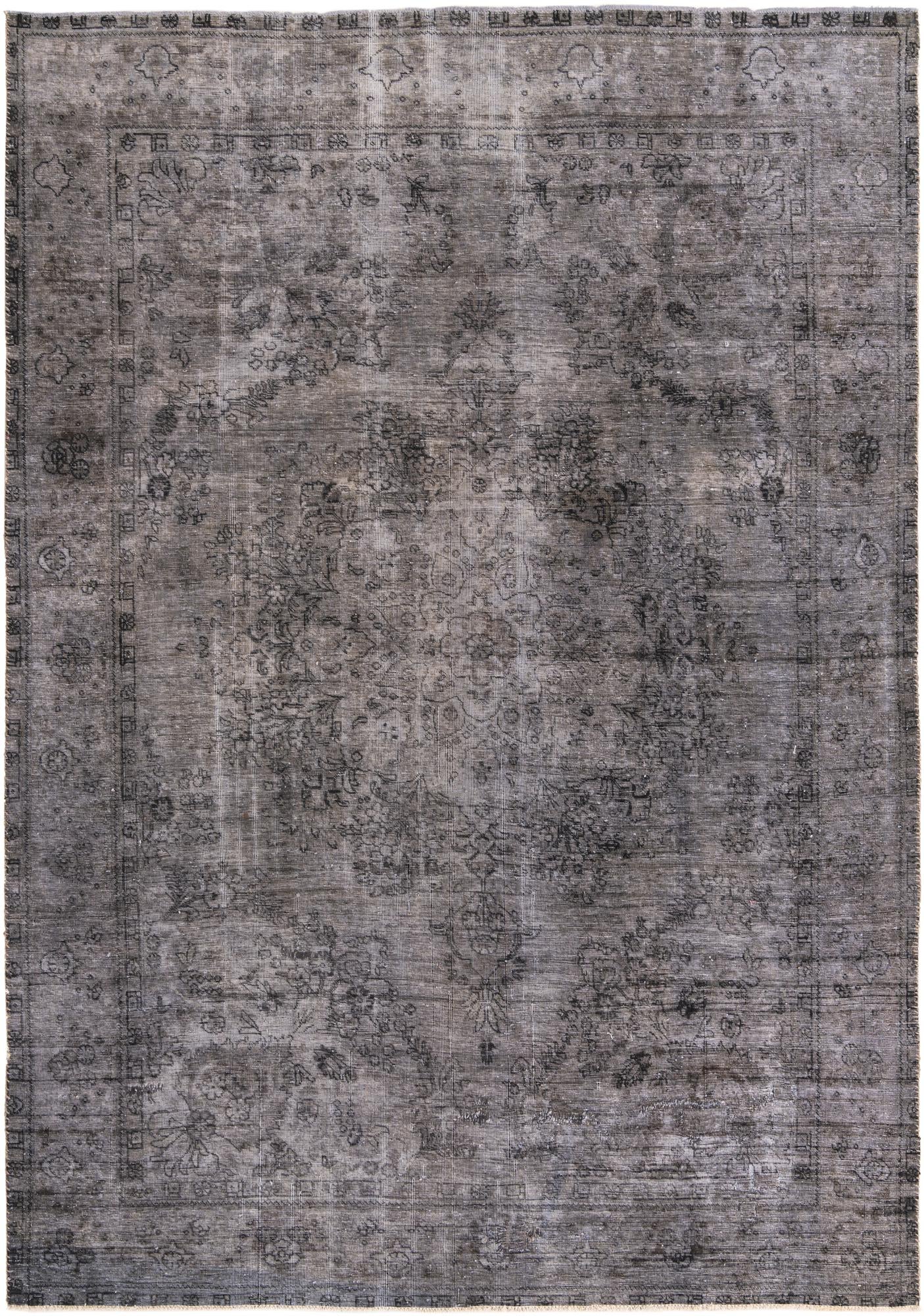 7' 10 x 11' 5 Hand Knotted Ultra Vintage Persian Wool Rug