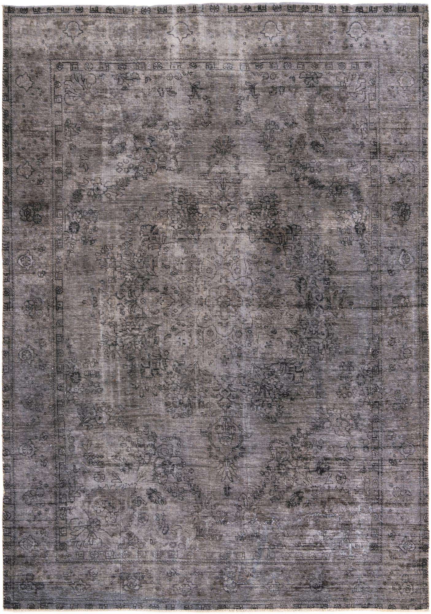 7' 10 x 11' 5 Hand Knotted Ultra Vintage Persian Wool Rug