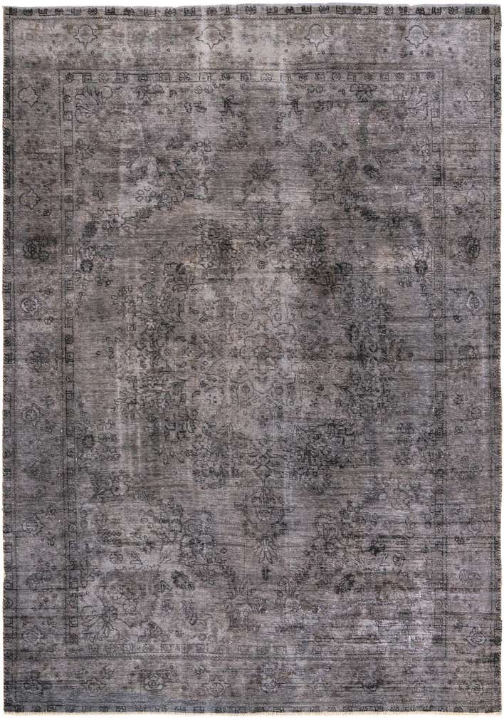 7' 10 x 11' 5 Hand Knotted Ultra Vintage Persian Wool Rug
