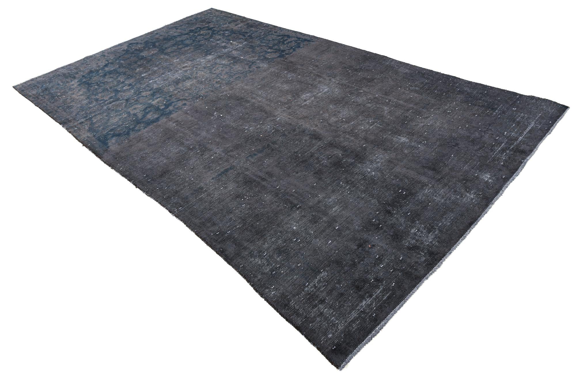 7' 1 x 12' 1 Hand Knotted Ultra Vintage Persian Wool Rug