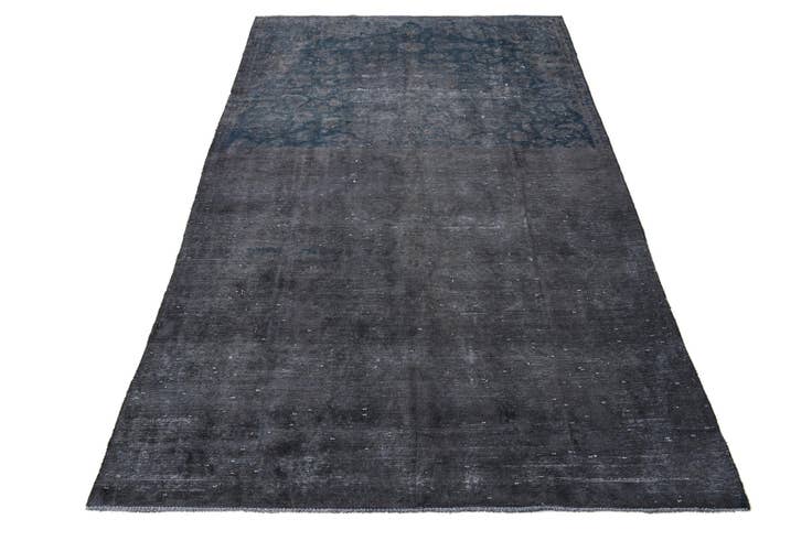 Detail image of 7' 1 x 12' 1 Hand Knotted Ultra Vintage Persian Wool Rug