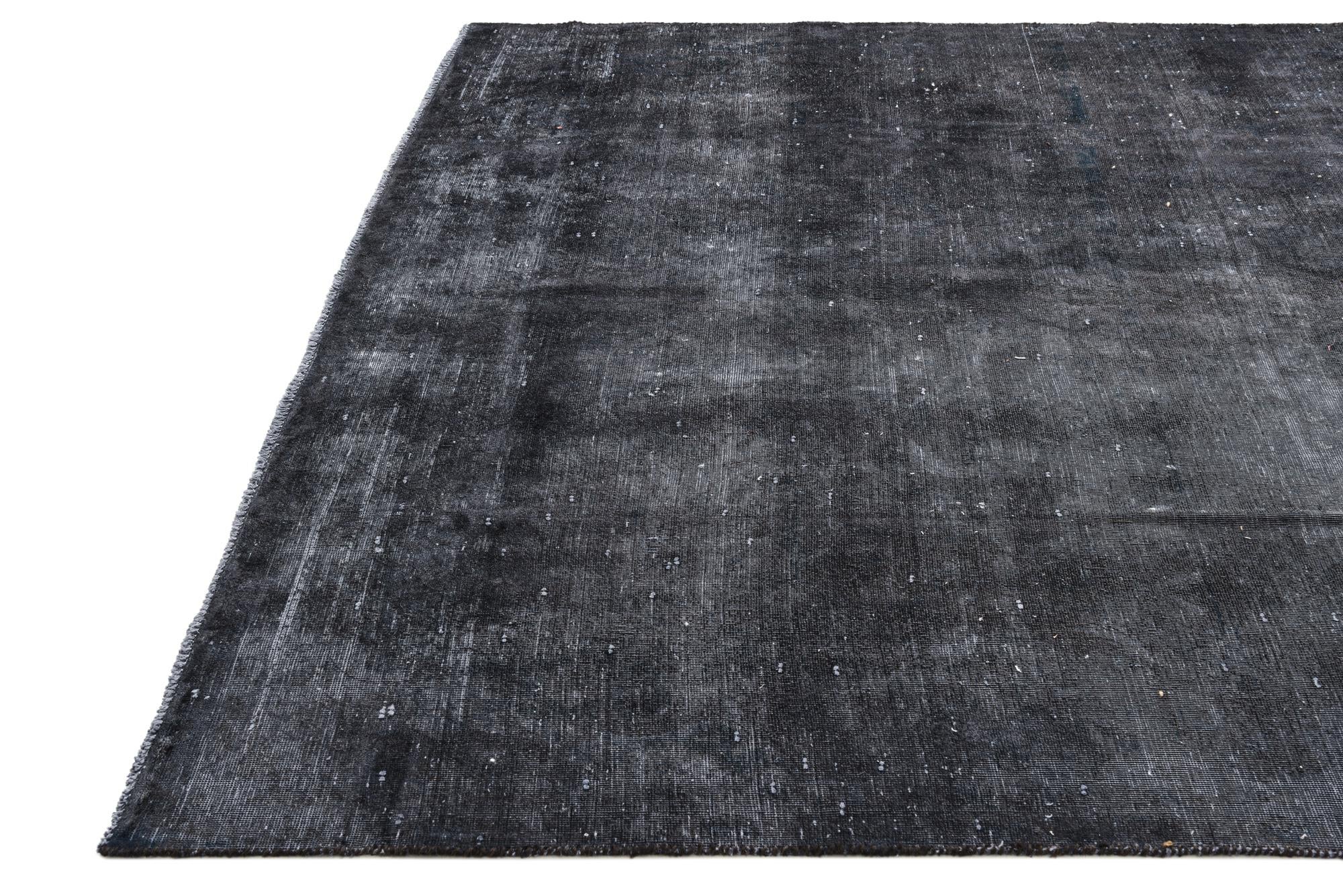 7' 1 x 12' 1 Hand Knotted Ultra Vintage Persian Wool Rug