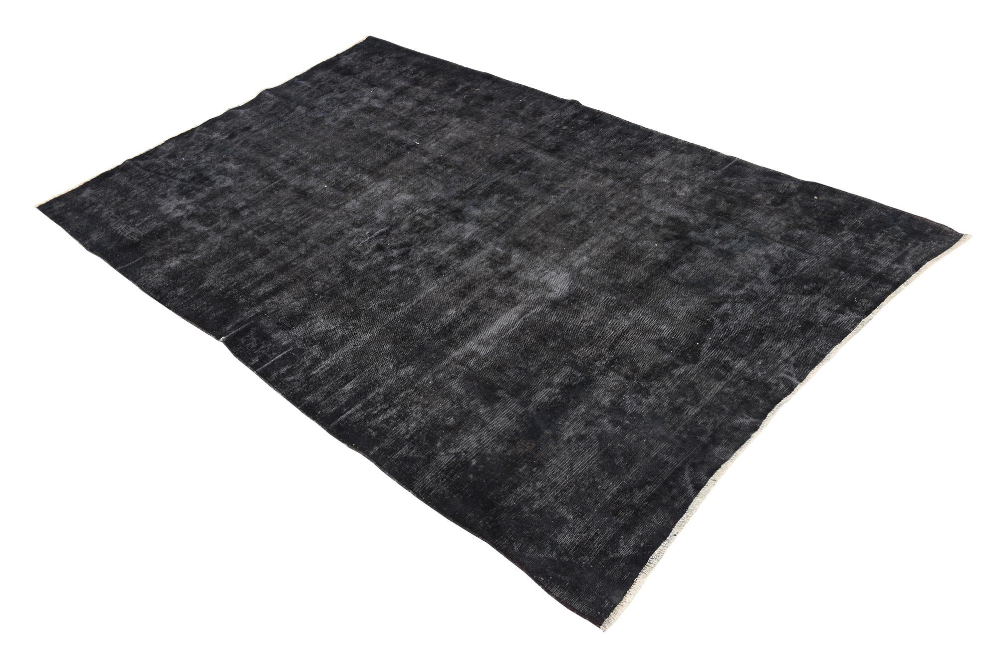 4' 6 x 7' 6 Hand Knotted Ultra Vintage Persian Wool Rug