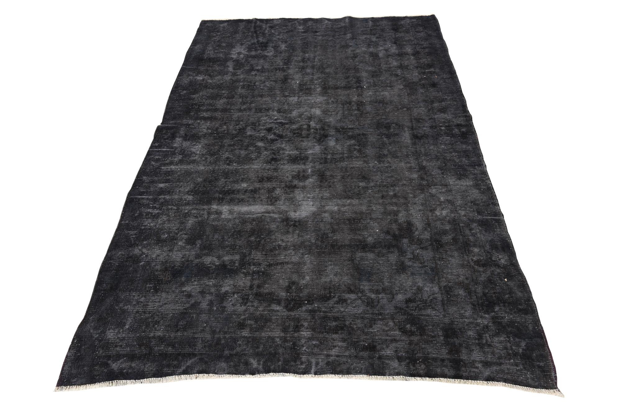 4' 6 x 7' 6 Hand Knotted Ultra Vintage Persian Wool Rug