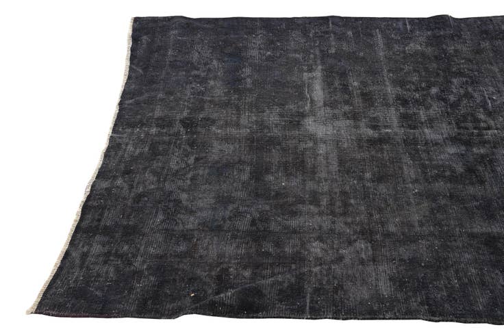 Detail image of 4' 6 x 7' 6 Hand Knotted Ultra Vintage Persian Wool Rug